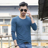 Solid O Neck Men Tee