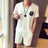 Two Piece Sets Casual Style Printed Activewear
