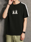 Fashion Printing Short Sleeves T-Shirt