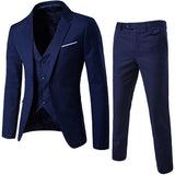Three Piece Set Long Sleeve Fashion Men Suits