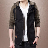 Color Block Button Up Cashmere Jacket