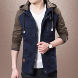 Color Block Button Up Cashmere Jacket