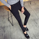Slant Pocket Casual Long Pants For Men