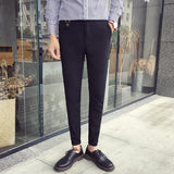 Slant Pocket Casual Long Pants For Men