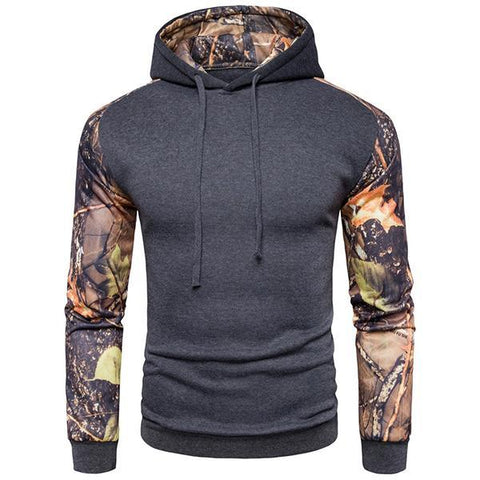 Hooded Easy Match Printed Men Hoodies
