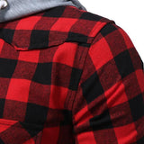 Hooded Chest Pocket Shirt