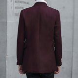Breasted Stand Neck Cardigan Jacket