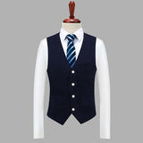 Single Breasted Solid Tailoring Men Suit