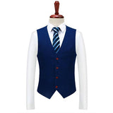 Single Breasted Fitted Business Men Suit
