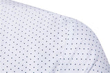 Dot Printed Lapel Easy Match Men Shirt